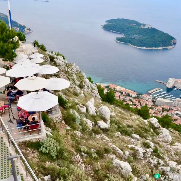 克羅地亞DUBROVNIK ~坐纜車看醉人美景