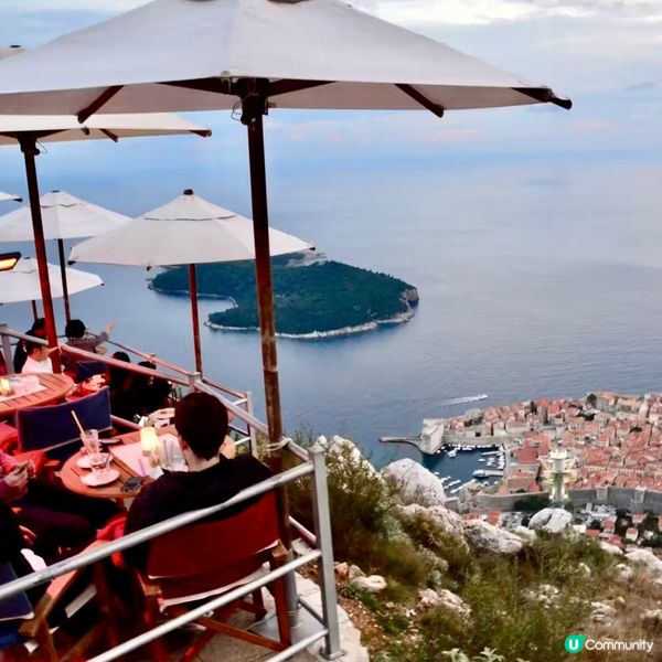 克羅地亞DUBROVNIK ~坐纜車看醉人美景