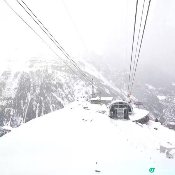 登上意大利最高山峰白朗峰