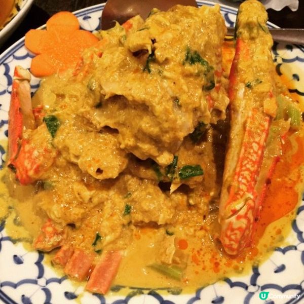 泰式咖哩炒蟹