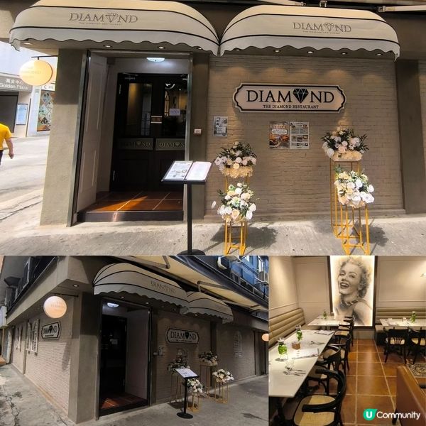 入元朗尋找寶石好西餐廳