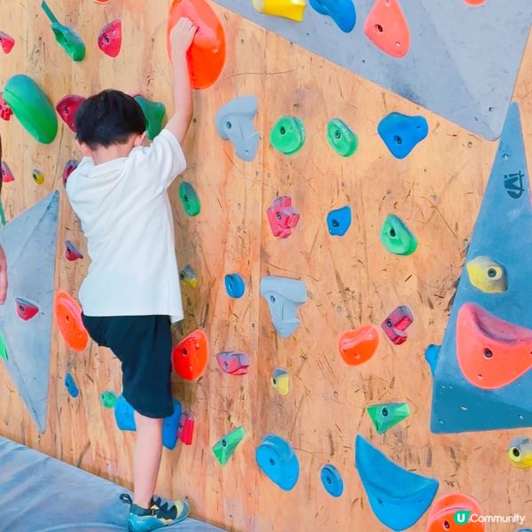 小肥陽初試抱石🧗‍♀️