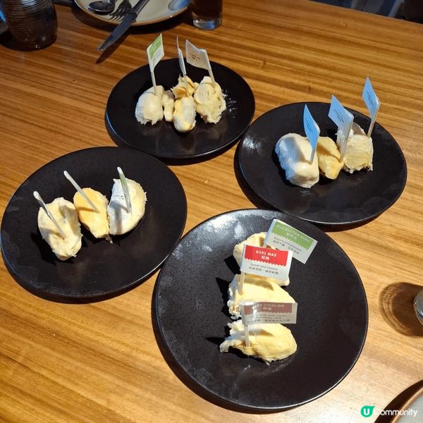 Big BayCafe最近推出「榴槤盛薈」周末下午茶自助餐，...