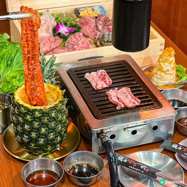 深圳國貿站🔥大阪燒肉一代  
食肉獸必去！🤤