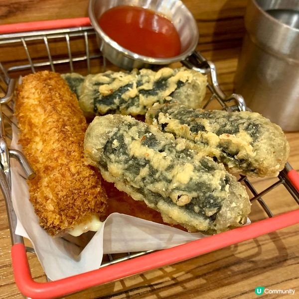 韓式炸芝士·紫菜炸蝦卷