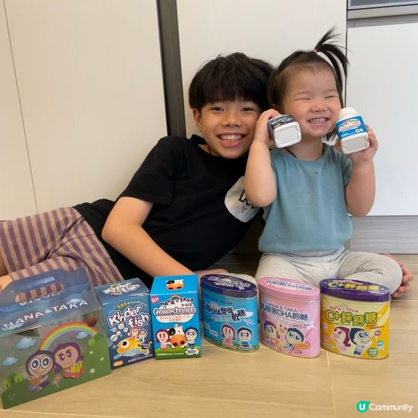 暑假補腦糖🍬  
豆仔玩電話太多，要食返啲補腦糖啦！🧠