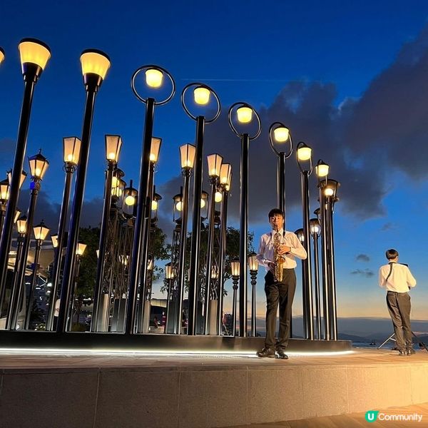 閃爍燈影在灣仔｜灣仔海濱復古燈打卡熱點介紹