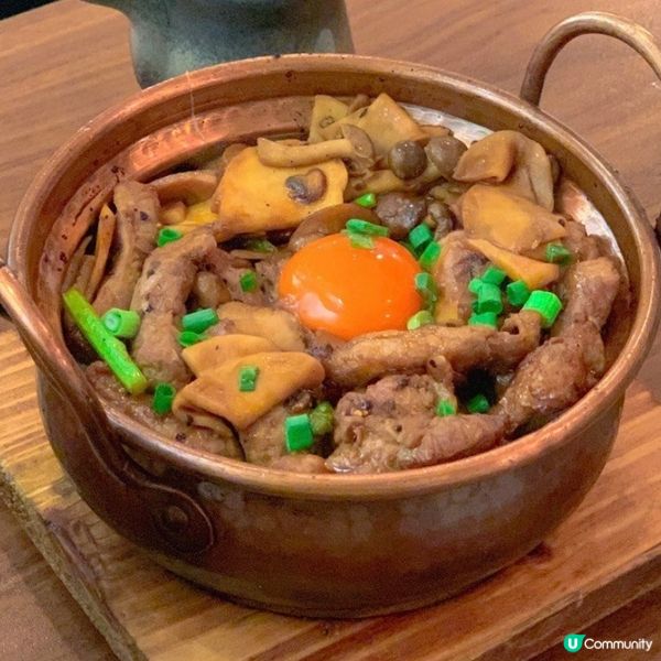 鵝肝和牛封門柳日式煲仔飯