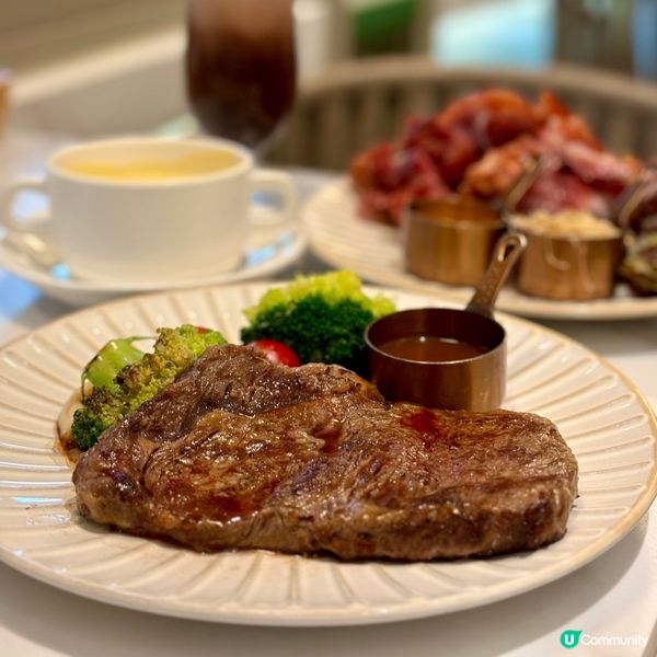 觀塘•平台園景餐廳 環境舒適晚餐大份