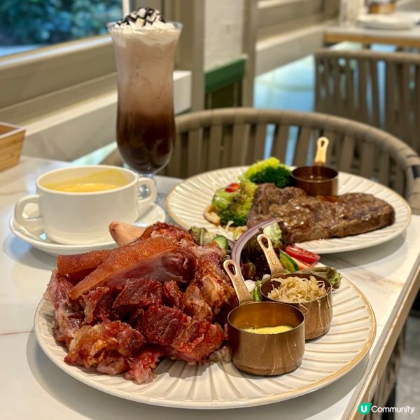 觀塘•平台園景餐廳 環境舒適晚餐大份