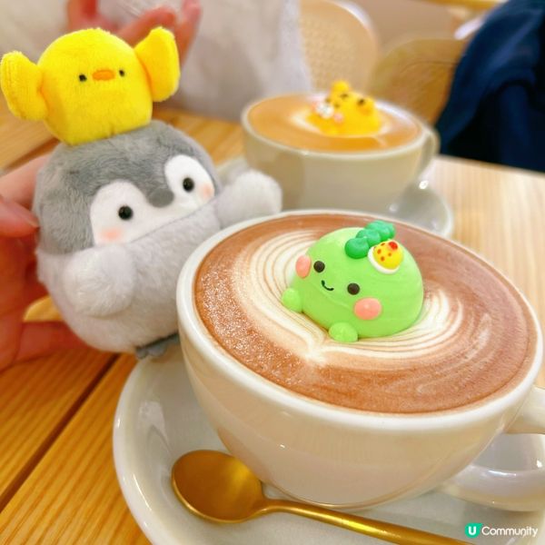 動物咖啡好可愛🥰