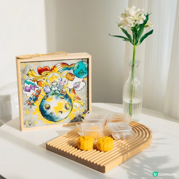 【傅珮嘉 X The Artilicious Cakery 聯乘合作】推出中秋月餅系列