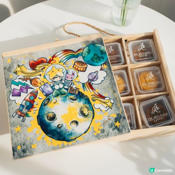 【傅珮嘉 X The Artilicious Cakery 聯乘合作】推出中秋月餅系列