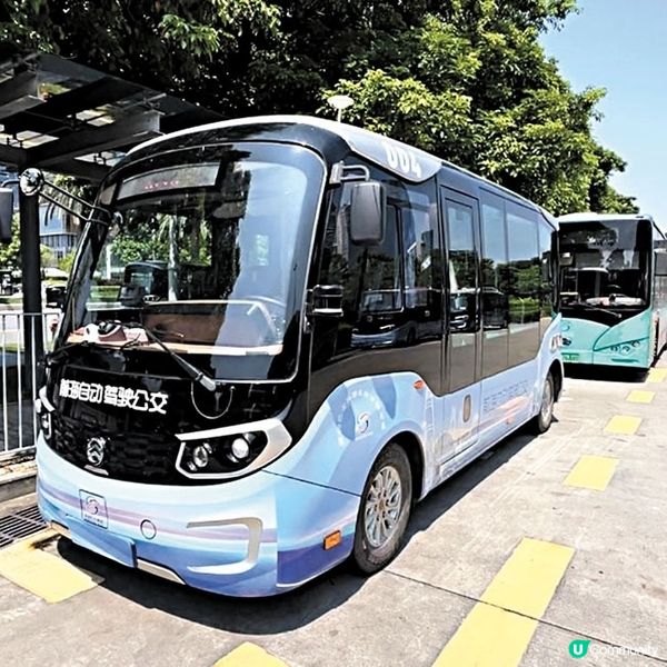 前海開通首條自動駕駛公交B998線