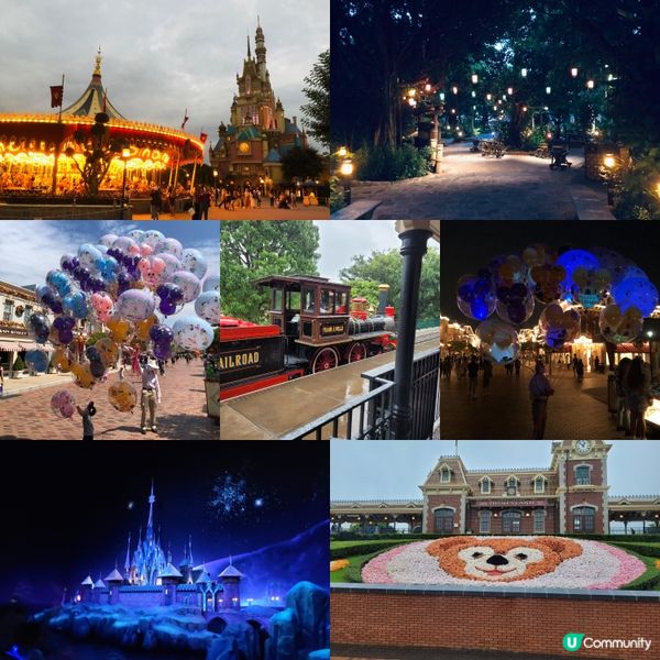 香港迪士尼日與夜 ✨ 夢幻之旅