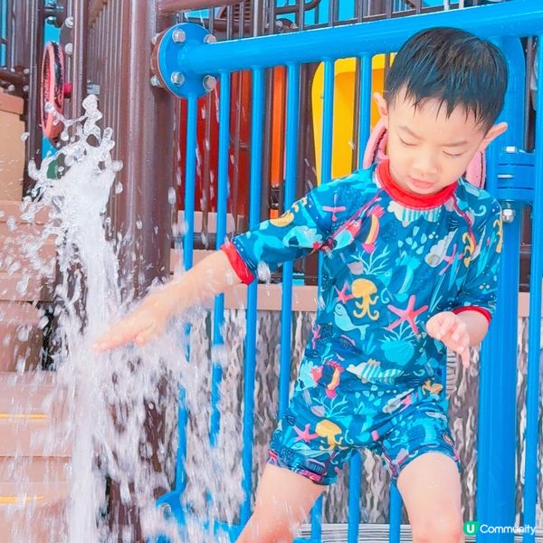 海洋公園水上樂園💦一家大小玩到癲🤪