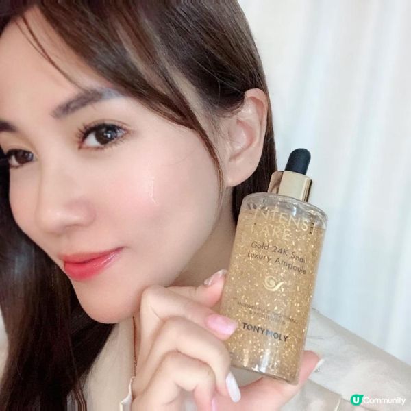 🌈 TONYMOLY又一好用系列推介 - 蝸牛全效修護24K純金系列產品，令我一試愛上喔💓