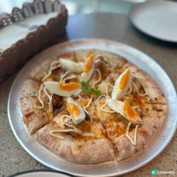 日式fusion pizza & french toast!