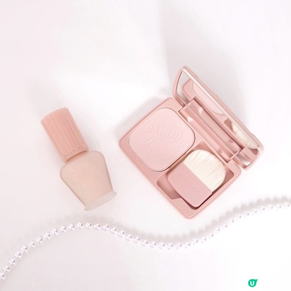 白裡透紅好氣色，PAUL & JOE的光透柔肌粉餅 N 新色100粉紅色！