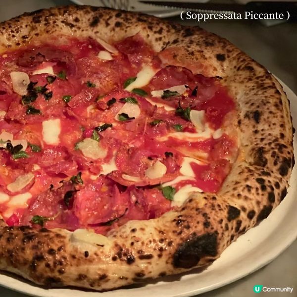 一粒波食好西 🍕😋  
中環意式窯烤pizza