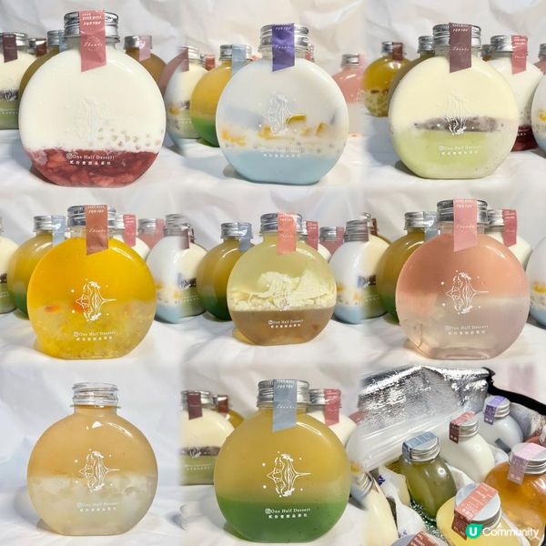 極可愛樽裝糖水 @onehalf_dessert😍 多款口味 擺雪櫃想飲就飲！