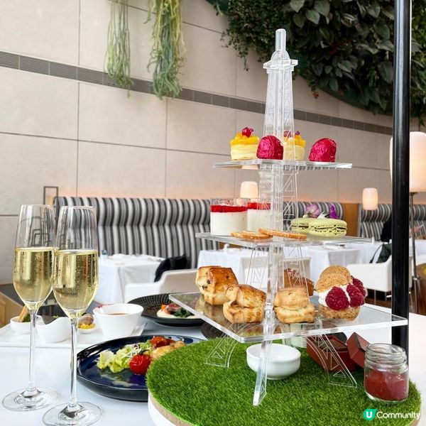 唯港薈大堂餐廳GREEN La Maison Du Chocolat 法國風情下午茶