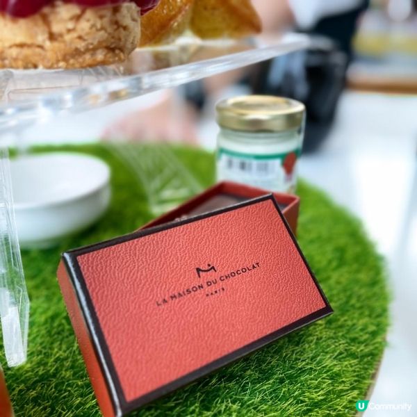 唯港薈大堂餐廳GREEN La Maison Du Chocolat 法國風情下午茶