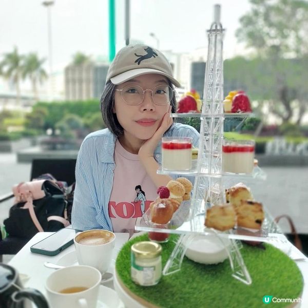 唯港薈大堂餐廳GREEN La Maison Du Chocolat 法國風情下午茶