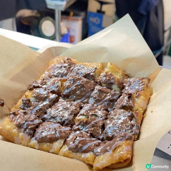 葵廣出色香蕉煎餅 蕉積妹🍌多款口味嘅煎餅 餅皮勁酥脆