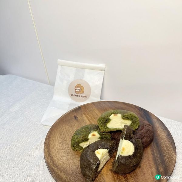 新開IG小店 @cookie.sloth 邪惡忌廉芝士軟曲奇🧀