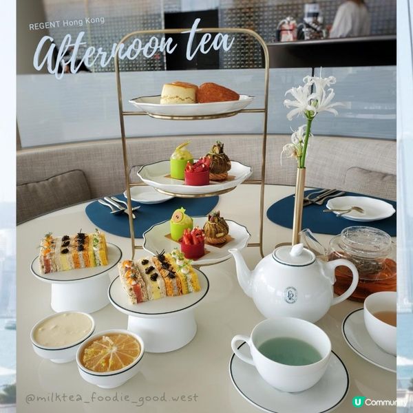 180度迷人維港景色下午茶