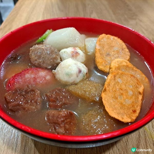 主打潮州食材車仔麵