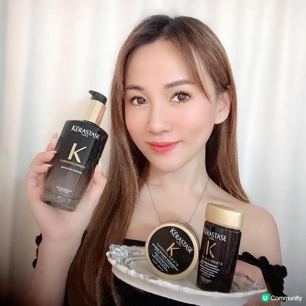 「 kerastase 」 的🌈 《 逆時光至臻修護系列 》，全面地改善髮質提升氣質！