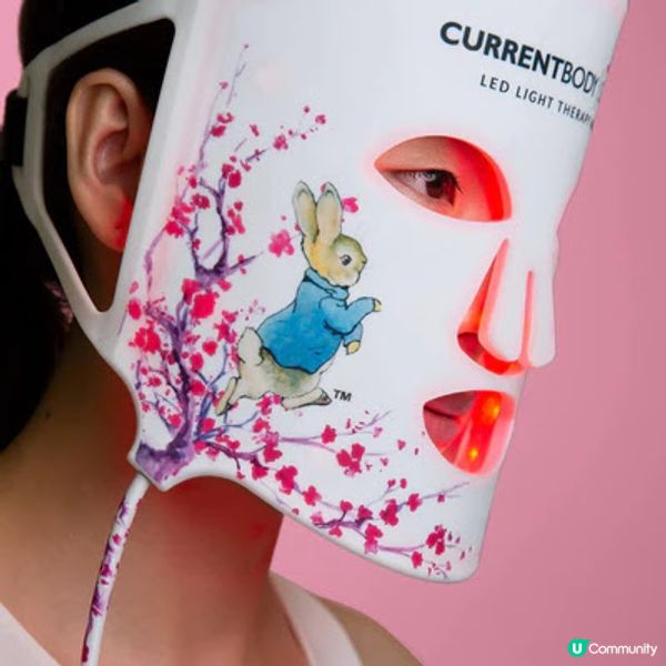 【面部護理】38婦女節優惠 ♥ 又靚又實用嘅 Peter Rabbit x CurrentBody 限量版 LED Mask【附扣優惠碼 +送水凝膠面膜】