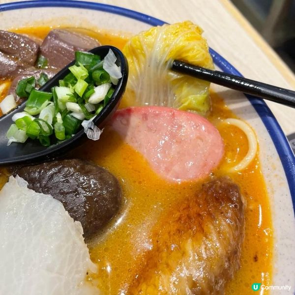 紅磡旺場多人車仔麵-淥麵 超級至尊「捌」寶湯麵大大碗!