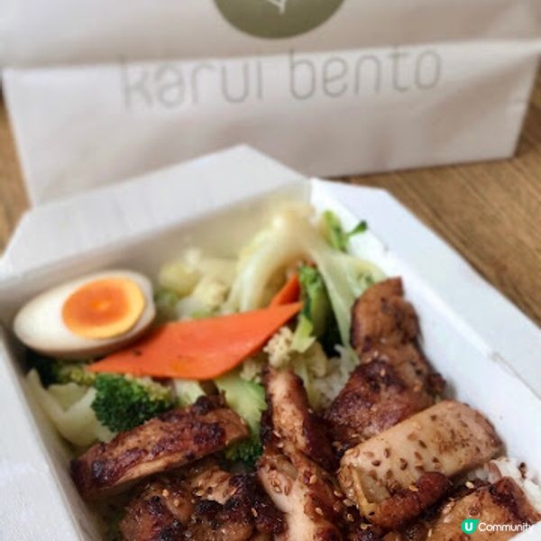 少鹽少油健怡輕食便當☘ Karui Bento