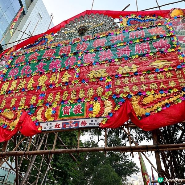 鴨脷洲洪聖傳統文化節🎏