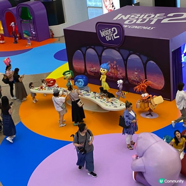 Inside out 2反轉腦朋友岩曬情侶打卡影相留念