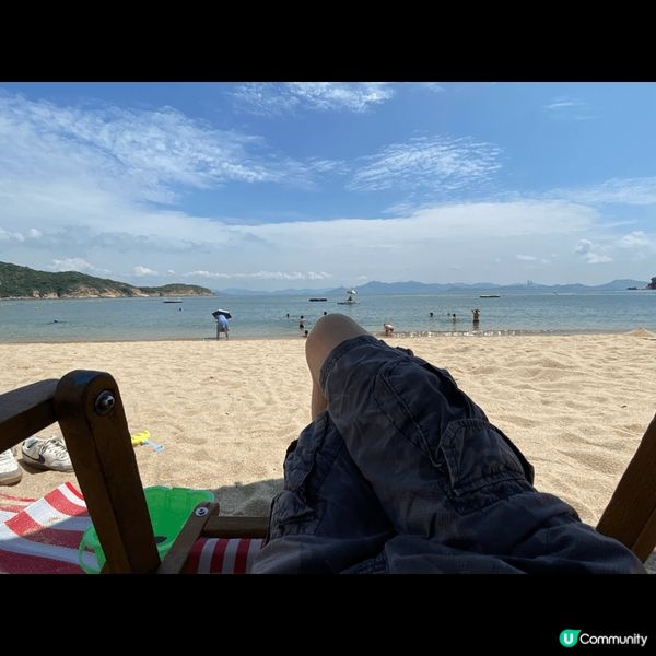 東灣沙灘打卡超靚，去一去心情都舒暢晒