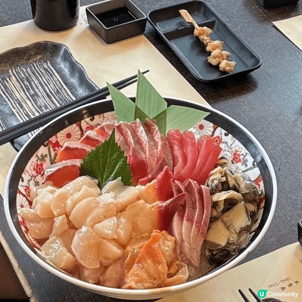 日式放題有帶子刺身，食物質素高，適合一家大細一齊食或者同朋友...