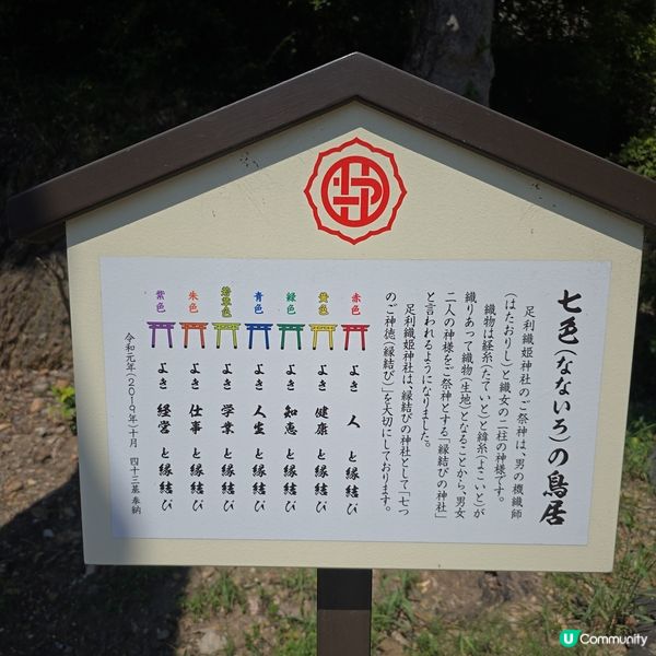 足利7色鳥居⛩️一次過滿足你7個願望🤩🤩