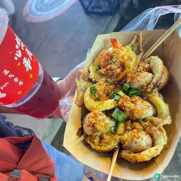 福田水圍村夜市