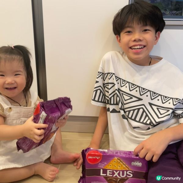 豆哥補習必備零食 🍪🎒