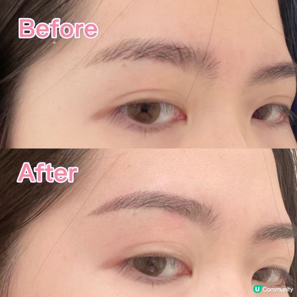 靚眉變身術 🤩 
想要好眉好貌,就要去整翻條靚眉啦