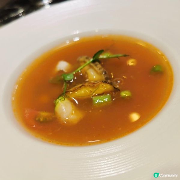 呢碗餐湯雖然睇落好細節但係滴滴都係精華 味道非常 出色#ch...