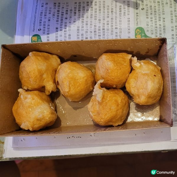 性價比超高炸桂花花枝丸