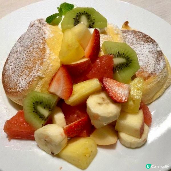 日式鮮雜果班戟·新鮮水果·鬆軟綿密