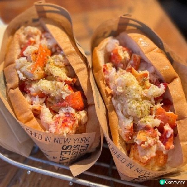 龍蝦漢堡·啖啖鮮蝦肉😋