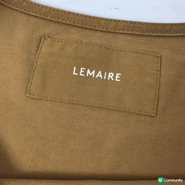 Lemaire 啡色短袖T-Shirt（Funbid）