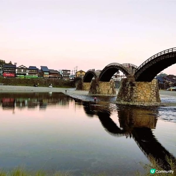 錦帶橋：一根釘也沒有的日本三大名橋🤩